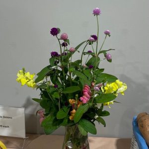 Flowers by the stem