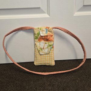 Phone Pouch Yellow Floral 3 Pouches